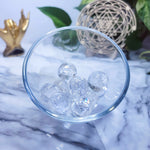 Clear Quartz Mini Sphere with rainbow