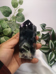 Snow flake fluorite 4'