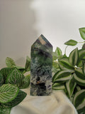 Snowflake fluorite 4"