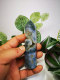 Moss agate druzy 4"