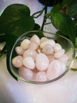Rose quartz tumble