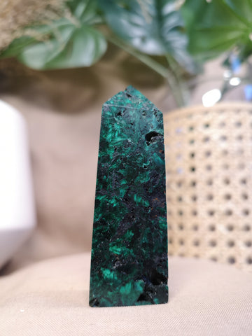 Malachite tower 3"