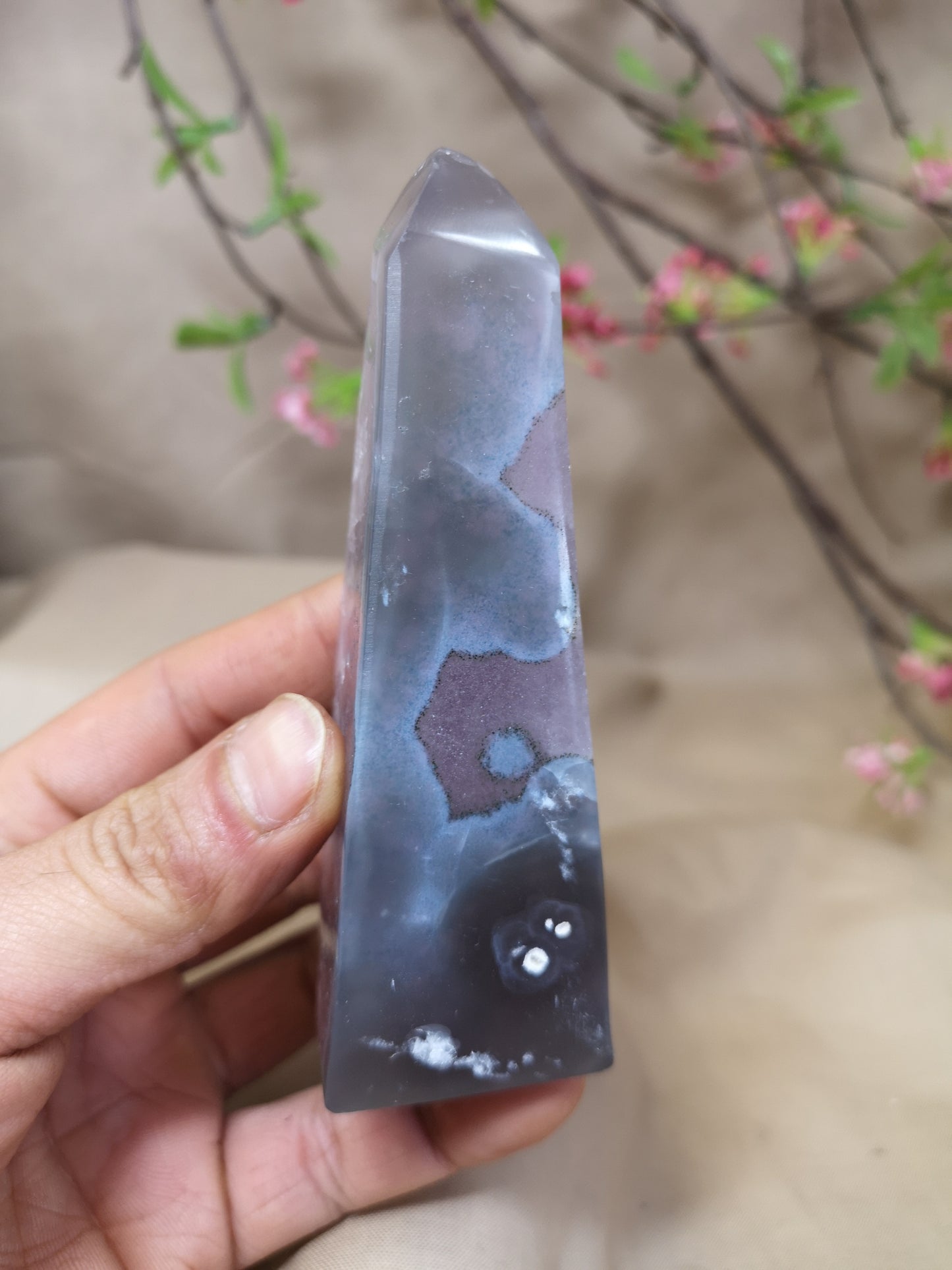 Amethyst with agate *RARE*