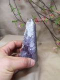 Amethyst with agate