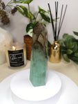 Rare Dendritic Green Fluorite Tower