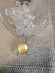 Clear quartz mini cube