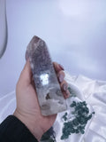 Druzy Fluorite Tower