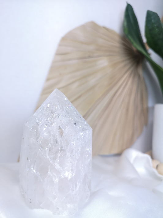 Crackle Quartz Point