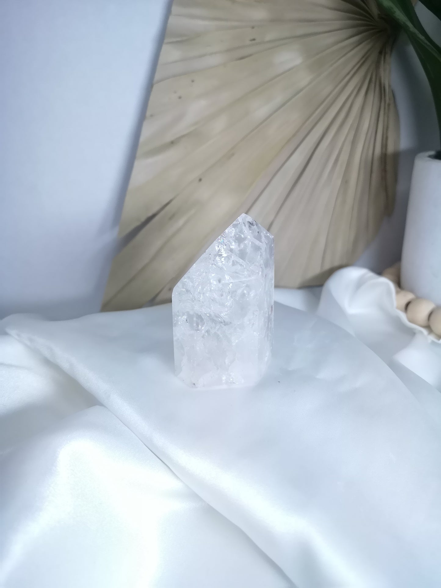 Crackle Quartz Point