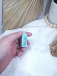 Blue Caribbean Calcite Point