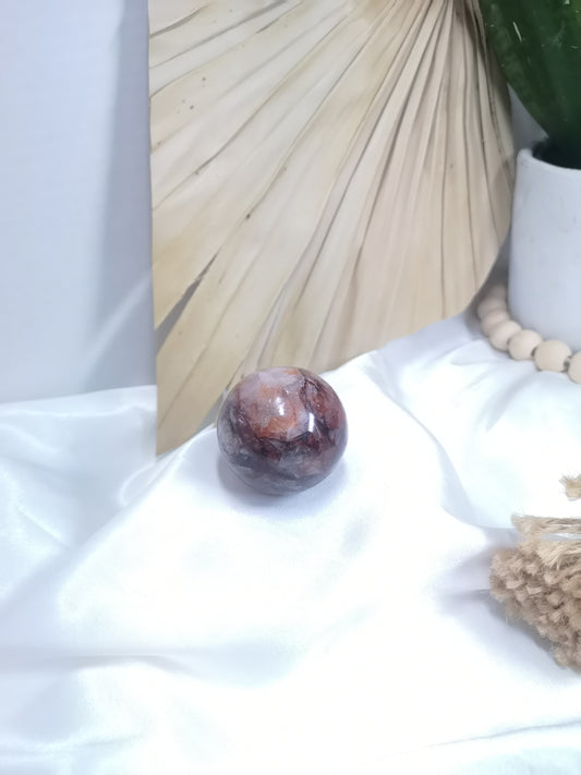 Fire Quartz Sphere