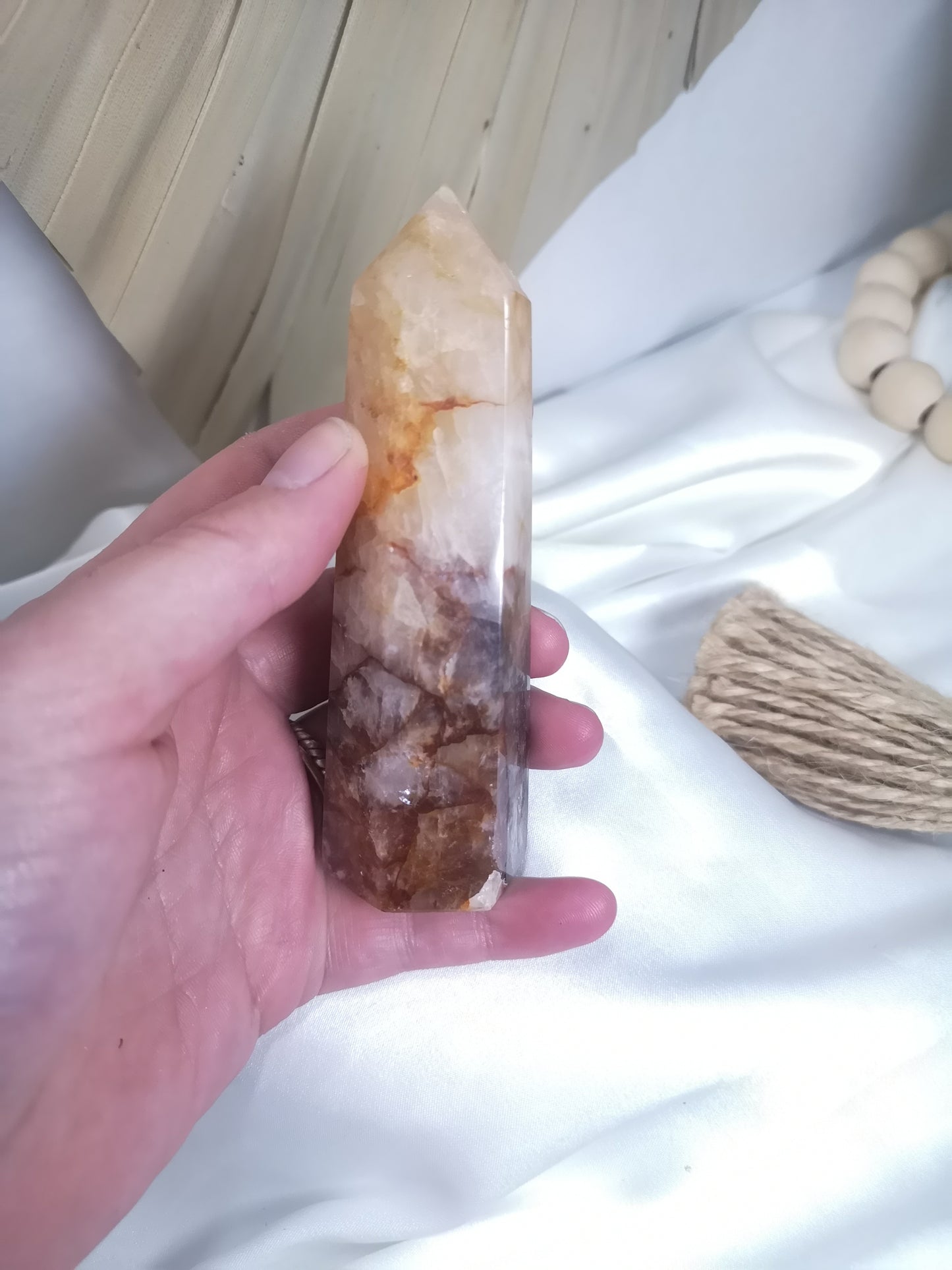 Golden Healer Quartz Point RARE