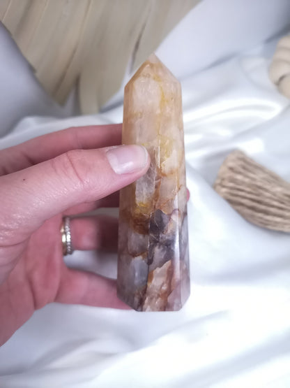 Golden Healer Quartz Point RARE