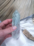 Dendritic Green Fluorite Tower