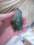 Dendritic Green Fluorite Tower