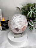 XL Pink Amethyst druzy sphere