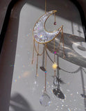 Crystal Moon Suncatcher