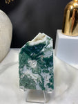 Moss agate slab