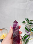 Watermelon Fluorite Tower