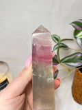 Watermelon Fluorite tower