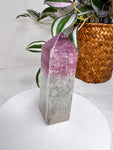Watermelon Fluorite Tower