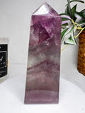 Watermelon Fluorite Tower