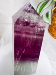 Watermelon Fluorite Tower