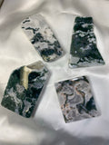 Moss agate slab