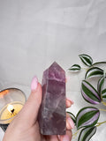 Watermelon Fluorite Tower