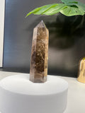 Smoky quartz tower