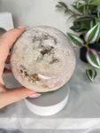XXL pink Amethyst sphere
