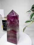 Watermelon Fluorite Tower