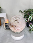 XXL pink Amethyst sphere