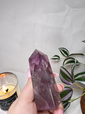 Watermelon Fluorite Tower