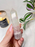 Watermelon Fluorite Tower