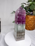 Watermelon Fluorite Med Tower