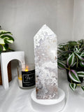 Pink Amethyst Tower 8"