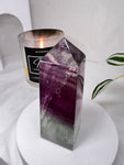 Watermelon Fluorite Tower