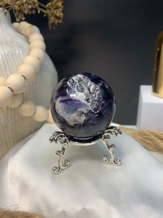 Fluorite sphere