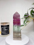 Watermelon Fluorite Med Tower