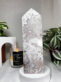 Pink Amethyst Tower 8"