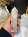 Pink amethyst tower
