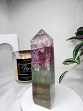 Watermelon Fluorite tower
