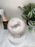 XL Pink Amethyst druzy sphere