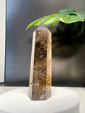 Smoky quartz tower